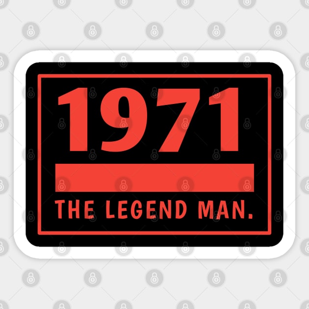 1971 birthday Sticker by BlackMeme94